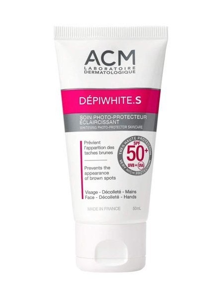 ACM Depiwhite S SPF 50<br>دژەخۆری تایبەت بۆ سپیکردنەوەی پێست